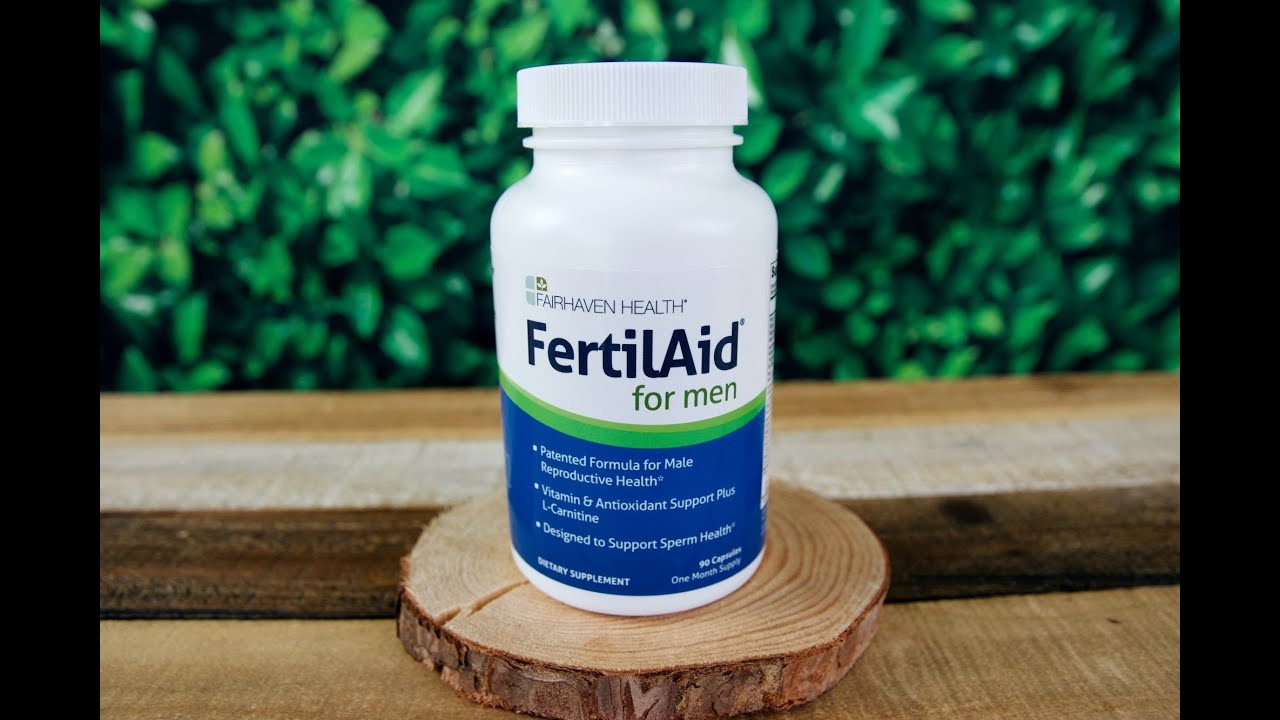 FertilAid for Men Fertility Supplement Benefits YouTube