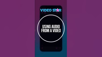 Using Audio From a Video #videostar #videoediting
