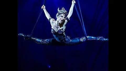 Haley Viloria Aerial Straps Amaluna Cirque Du Soleil