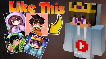 How To Make Minecraft Animated Logo In Android | ft . @Beat_Playz