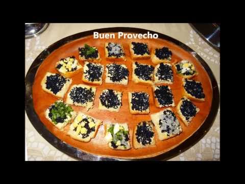 Video: Cómo Decorar Bocadillos De Caviar