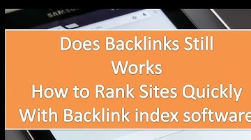 How to Get Backlinks Indexed - Increase Website Keyword Rank in SERP Google Search Results
