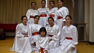 tambourine dancers solid rock foursquare gospel church hk