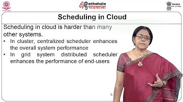 Scheduling and Resource Management