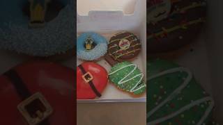 Krispy Kreme christmas donuts