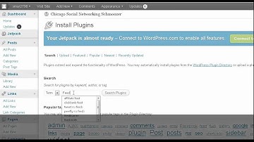 Wordpress RSS Feed Plugin