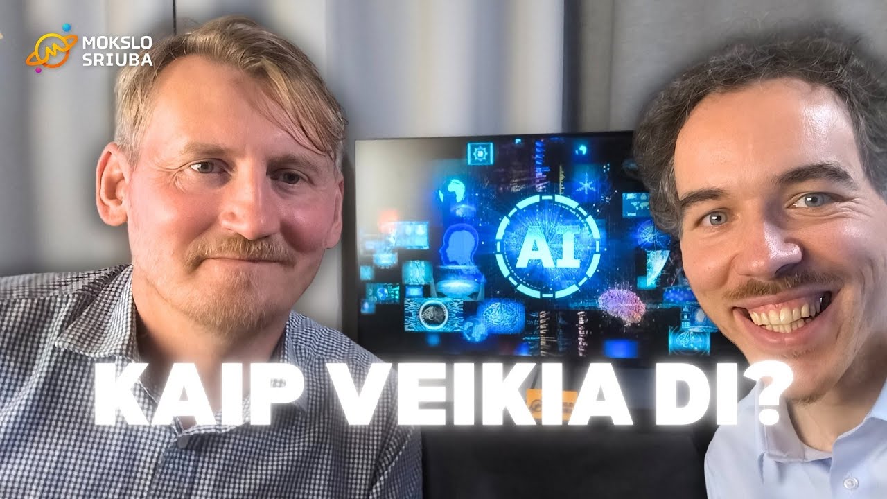 ChatGPT ir kiti DI modeliai: kaip jie veikia? Studijoje prof. Aistis Raudys | 1 dalis