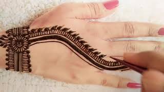 gorgeous & very stylish mehndi design for hand wedding special mehndi design for back hand#mehndi