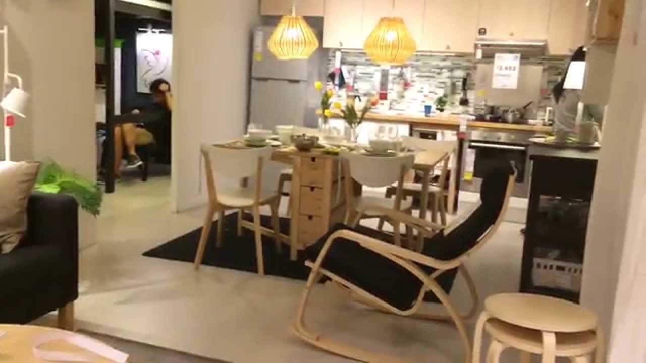 IKEA small home idea - 57 SqM interior design - YouTube