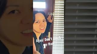 Pinay Nurse Of To Work A My Hair