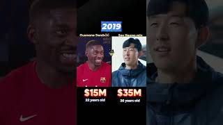 Ousmane Dembélé🇫🇷 and Son Heung Min🇰🇷 compare net worth: who's Richer? #comparison#networth