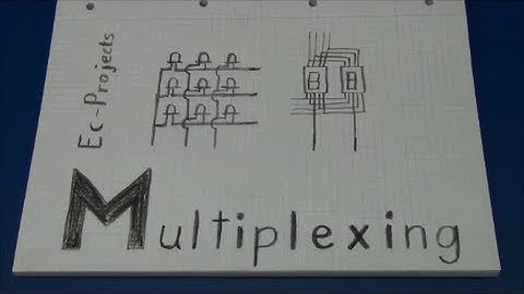 Multiplexing (for beginners) - Ec-Projects