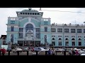 Bahnhof Omsk and Oblast Russland Railway Station Sibirien Омск Вокзал Transsibirische Eisenbahn