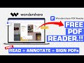 24. Best free pdf reader for windows 10 - Wondershare PDF Reader | #freepdf, #pdfreader