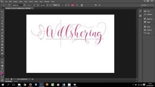 How To Access Alternate Characters, by using Windows Character Map with Adobe Photoshop (PS)
