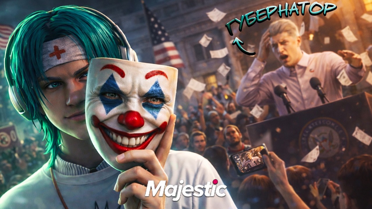 ПИВНОЙ МЕДИА ГУБЕРНАТОР на MAJESTIC RP | GTA 5 RP
