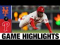 Mets vs. Phillies Game Highlights (8/6/21) | MLB Highlights