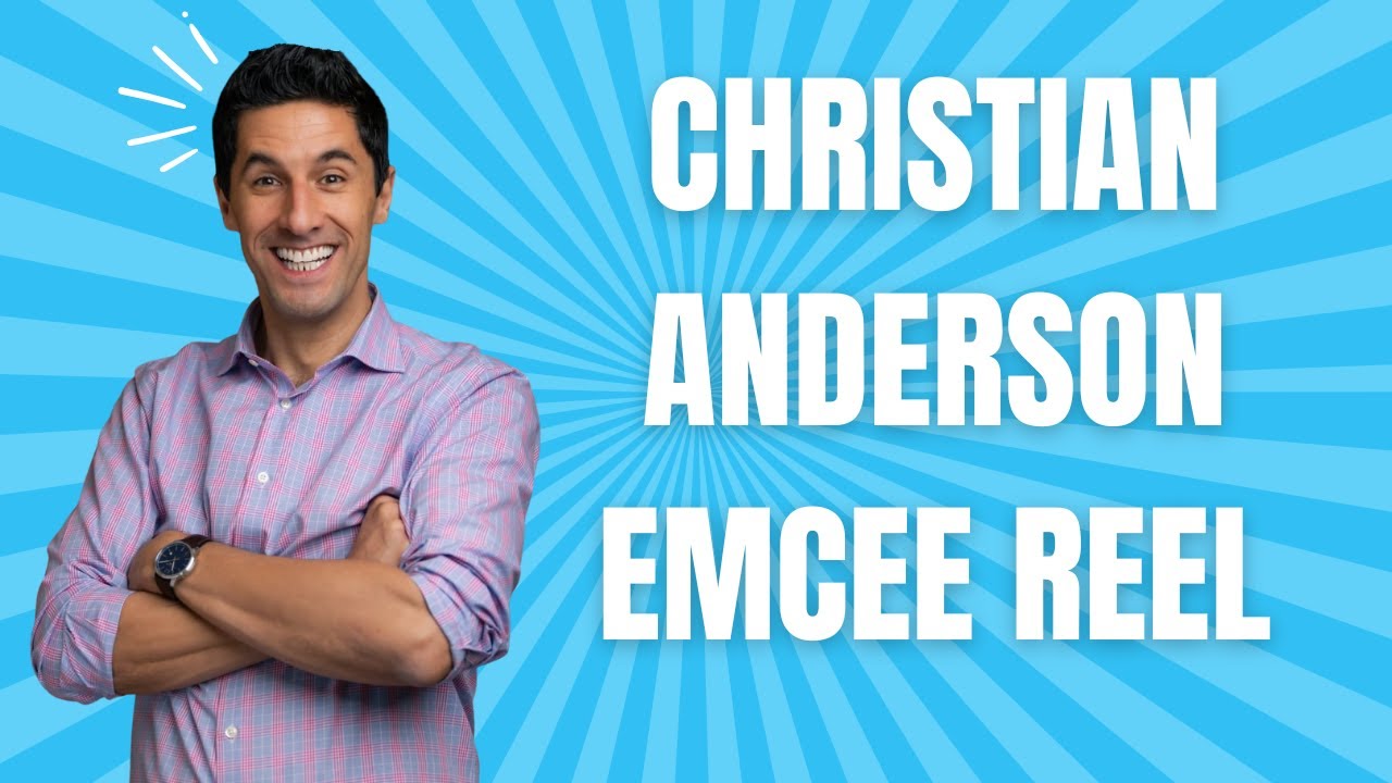 EMCEE REEL, Christian Anderson, Keynote Speaker, SE Florida