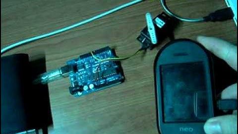 openmoko+arduino+servo