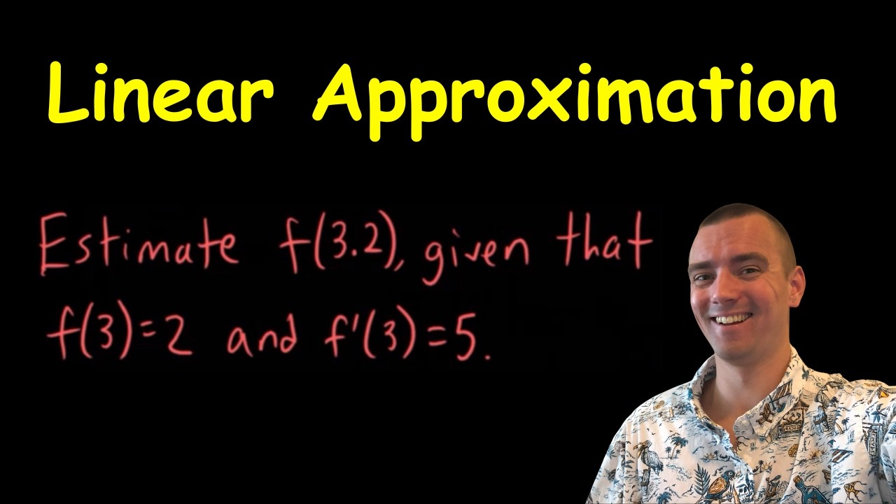 Approximating a Function's Value | Amount of Change and Linear ...