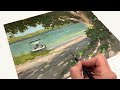 How I Paint an Oil Painting in One Sitting