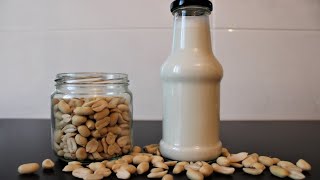 How To Make Peanut Milk | Vegan Recipe
