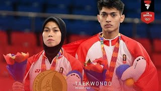 Mix Pair Poomsae Defia Rosmaniar & I Kadek Dwipayana (Indonesia) // Sea Games 2019 Philippines