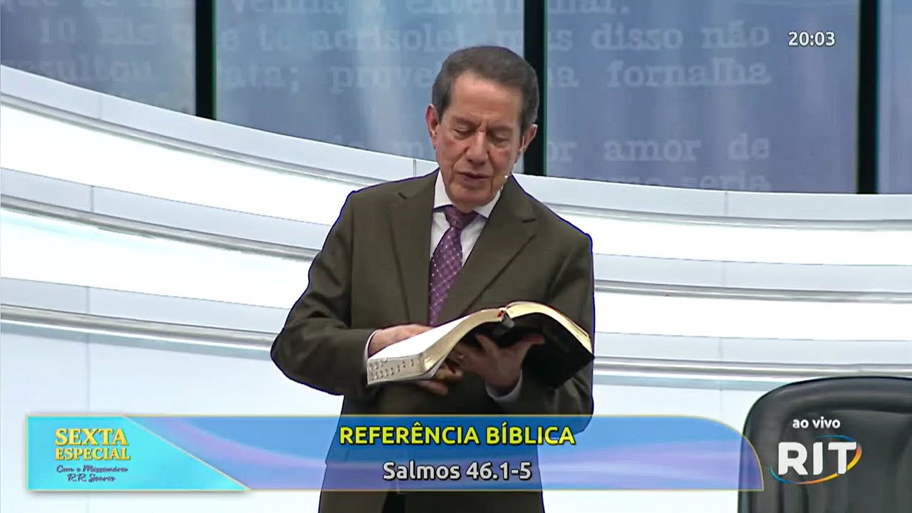 Salmos 46:1-5 | AINDA QUE TUDO DESABE DEUS É REFÚGIO EM MEIO A TRIBULAÇÃO | Missionário RR Soares 