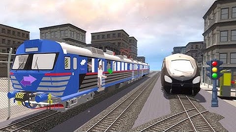 Train Driving Simulator Games - Train Railways Driver 3D - Android iOS Gameplay