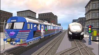 Train Driving Simulator Games - Train Railways Driver 3D - Android iOS Gameplay screenshot 5