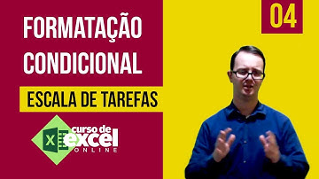 Formatação Condicional na Prática - Controle de Escala - Curso de Excel OnLine