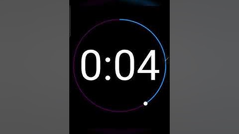 10 Seconds Countdown Timer with clock ticking sound and Finish Bell