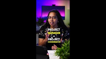 Project Manager VS Project Coordinator | Mary Tresa Gabriel