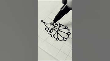 Easy Mandala Pattern for beginners 3 |How to draw Mandala Art #shorts #reels CreativeTalesWithVinaya