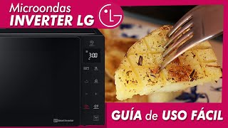 CÓMO USAR el MICROONDAS LG Smart Inverter | Patatas Asadas | MH6535GDS