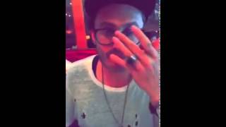 Justin Bieber Greeting Kendall Jenner In Hong Kong China  Rickthesizzler Snapchat June 11 2015