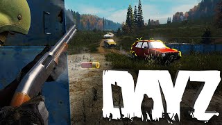 Остановили автоколонну и зарейдили злобных китайцев - DayZ