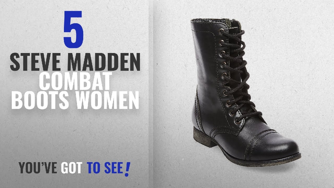 steve madden women's geneva combat boot