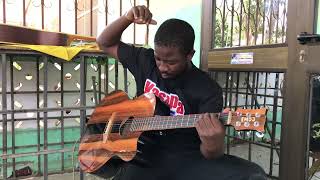 Amazing skills on the Made in Ghana Guitar by Odikro