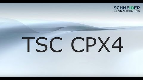 TSC CPX4 | 4-Farb-Etikettendrucker | Schneider Kennzeichnung