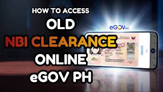 How to Access Old NBI Clearance Online using eGov PH App screenshot 3