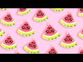 DIY WATERMELON CHARM 🍉 -Polymer Clay tutorial | KAWAII FRIDAY