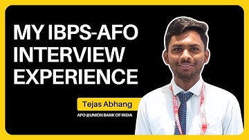 IBPS-AFO 2024 Interview Preparation | Topper Experience | AFO Mock Interview | AFO Interview Q&A