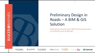 Preliminary Design in Roads  a BIM and GIS Solution