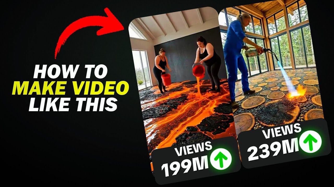 How to Make Floor Transformation Videos with AI Using Free Tools