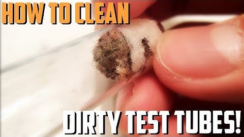 How to CLEAN Dirty Test Tubes! | Ant Tutorial