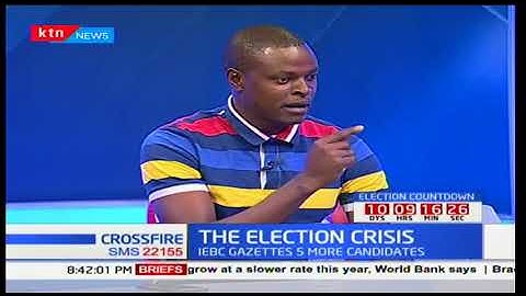 Cross Fire: Election crisis-Raila Odinga not to take part in the repeat poll