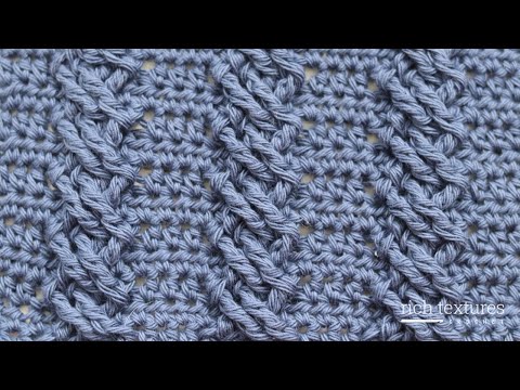 Twisted Cable, How to Crochet