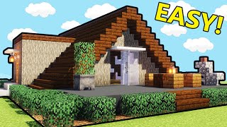 A-Frame House | Minecraft House Tutorial
