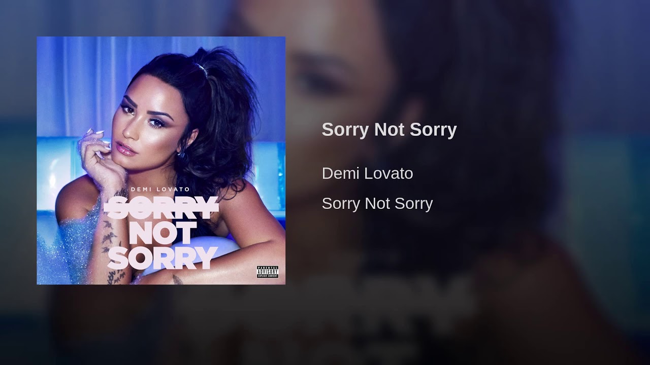 Demi Lovato - sorry not sorryofficial audio - YouTube